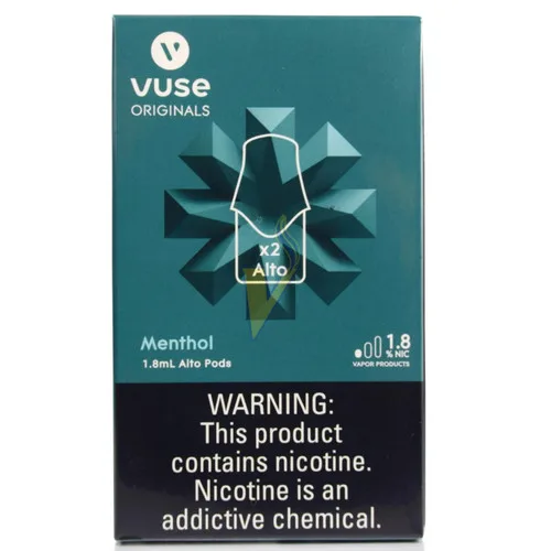 Vuse Alto Prefilled Replacement Pod 1.8ML 1.8% (Pack of 2) - Image 2