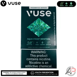 Vuse Alto Prismatic Aqua Frost Menthol Pods 3 Pack