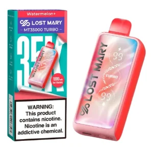 Watermelon Disposable Vape (35000 Puffs) by Lost Mary MT35000 Turbo - Ejuice Store