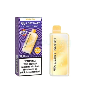 White Pixy - Lost Mary MT35000 Turbo Pixy Edition Disposable Vape