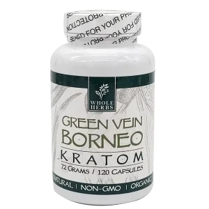 Whole Herbs Green Vein Borneo Capsules