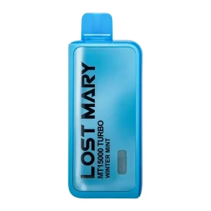 Winter Mint Lost Mary MT15000 Turbo (ZERO Nicotine) - Vapeoutletus Online Vape Store