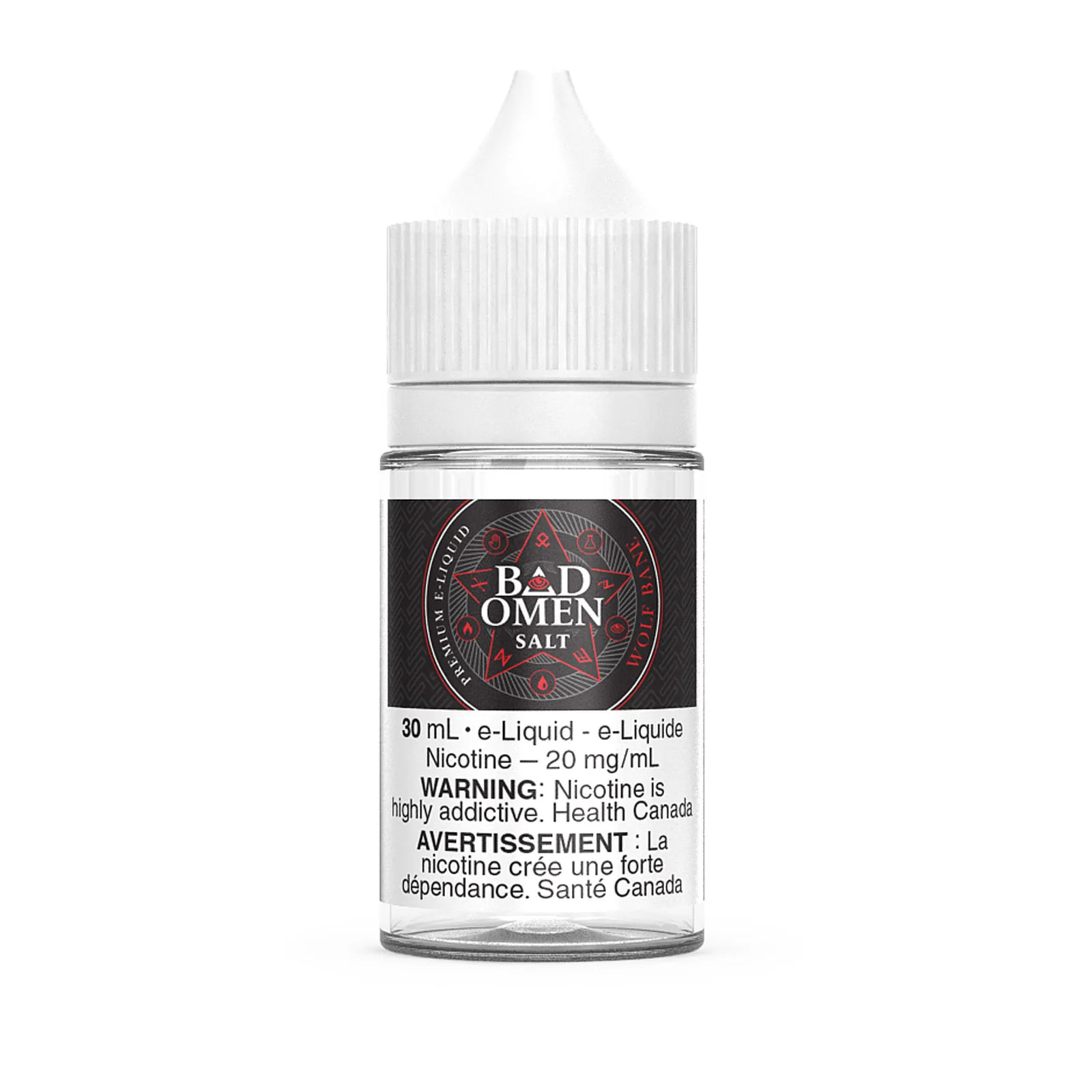 Wolf Bane SALT – Bad Omen Salt E-Liquid