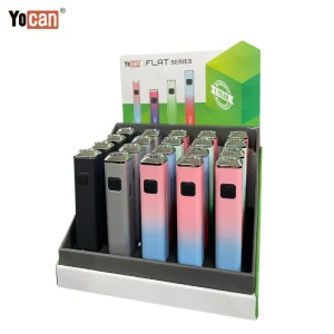 Yocan Flat 510 Battery 650mAh – BULK 20x Pack