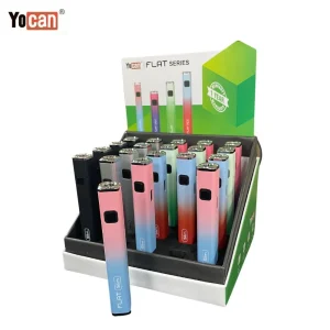 Yocan Flat Slim 510 Battery – BULK 20x Pack