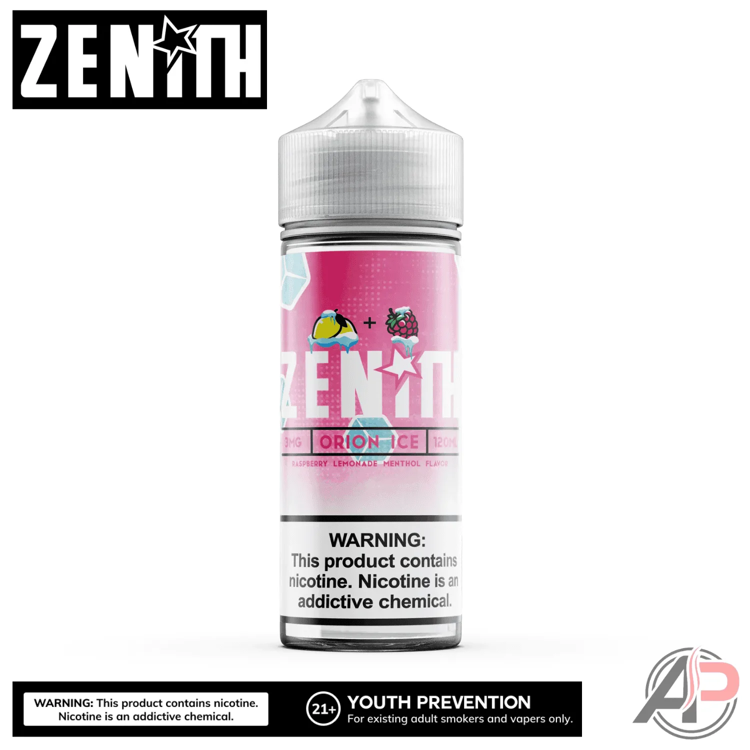 Zenith Orion Ice E-Liquid 120mL - Image 2