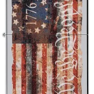 Zippo Lighter - Betsy Ross-Inspired 1776 American Flag