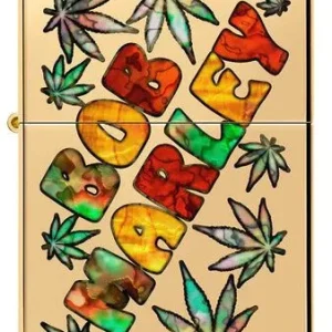 Zippo Lighter - Bob Marley Cannabis
