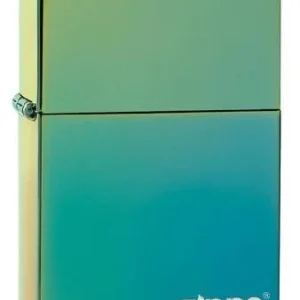 Zippo Lighter - Classic High Polish Teal w/ Zippo Logo