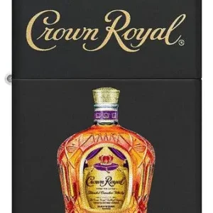Zippo Lighter - Crown Royal Deluxe Bottle