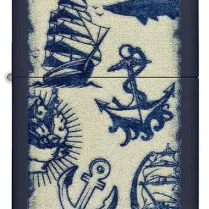 Zippo Lighter - Nautical