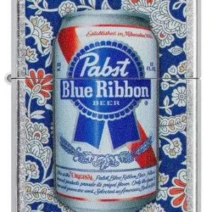 Zippo Lighter - Pabst Blue Ribbon Beer