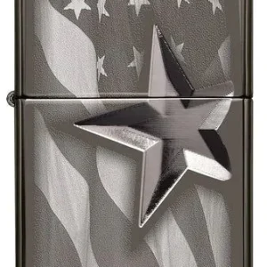 Zippo Lighter - Retro Star