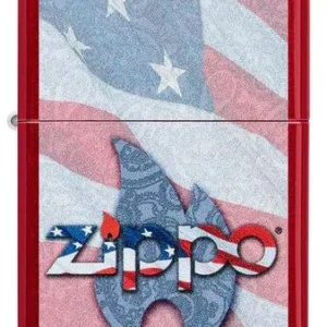 Zippo Lighter - Zippo Flag